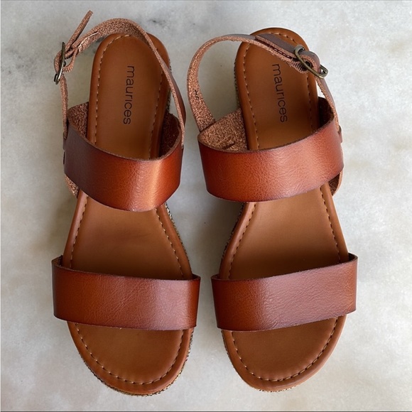 Wedge sandals size 7 - Picture 6 of 8